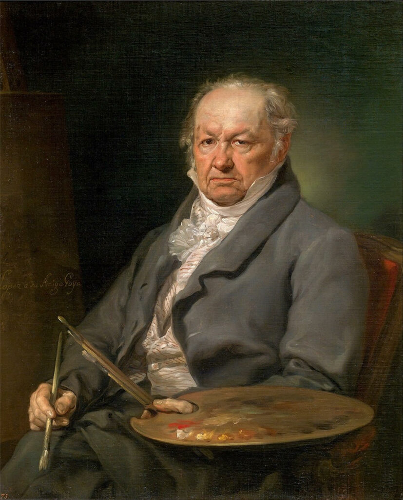 Imagen del pintor Francisco de Goya